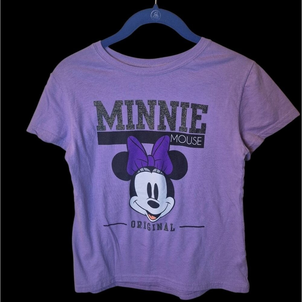 Disney Minnie Mouse Purple Girls Tee